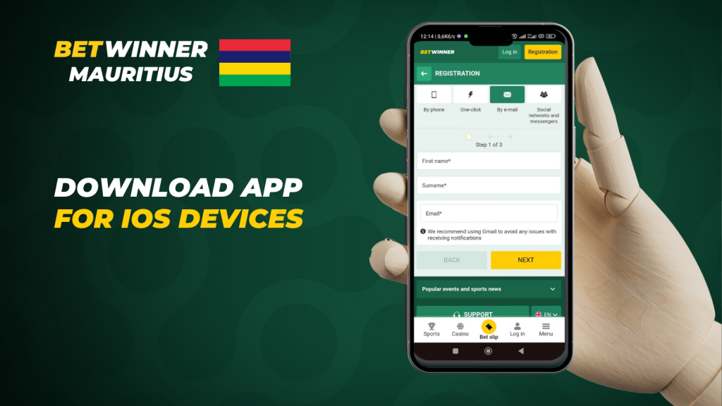Bet Winner IOS app Mauritius